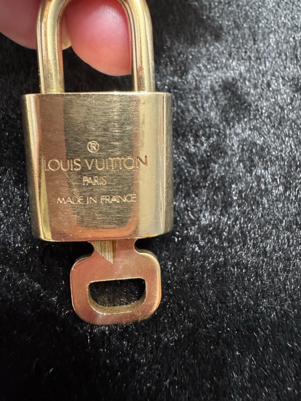 Louis Vuitton Brass Padlock with Key #306 - Picture 5 of 5